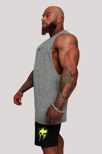 Cross Border Spring And Summer New Muscle Fitness Brothers Outdoor Running Vest Gym Sports Sleeveless Men\'S Shirt